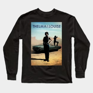 Thelma & Louise - Ford Thunderbird - Car Legends Long Sleeve T-Shirt